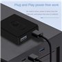 Reykentu Commutateur KVM USB 3.0 1X2/2X1 Commutateur Répartiteur USB Contrôleur Partagé pour Ordinateur Portable Imprimante Clav
