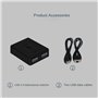 Reykentu Commutateur KVM USB 3.0 1X2/2X1 Commutateur Répartiteur USB Contrôleur Partagé pour Ordinateur Portable Imprimante Clav