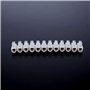 TsoLay 2 x 60 A - Barrettes à 12 broches - Connecteur de câble électrique Amp : barre de raccordement 60 A