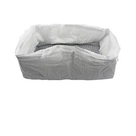Junterone 10 PièCes Filtre RéUtilisable pour ExcréMents Chat Mains Doublures D'ExcréMents Chat Animaux Compagnie Filtre Sac Sabl
