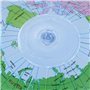 Sujurio 16 pouces Globe terrestre Jouet de globe gonflable Globe de formation geographie Globe terrestre de formation 40 cm