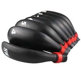 Jeenuuder 1 Lot de 9 TêTes de Fer de Golf Ensemble de TêTes de Fer de Golf Ensemble de TêTes de Club en PVC Couvre-Club Couvre-C