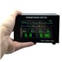 Qwertfeet Compteur numérique SWR 200 W, 1,8-54 MHz, compteur de puissance stationnaire avec écran IPS couleur de 4,3 pouces pour