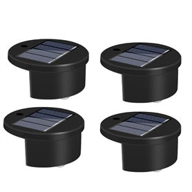 Remingtape Lot de 4 lampes solaires pour bord de piscine intégrées