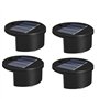 Remingtape Lot de 4 lampes solaires pour bord de piscine intégrées