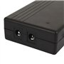 Multiprise Mini UPS Batterie de Secours DC Alimentation de Sécurité Alimentation de Secours Noir ABS Alimentation Sans Coupure (