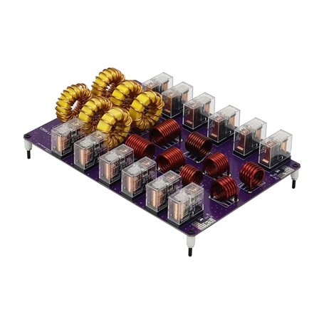 Flcivsh Carte de Filtre Passe-Bas Ondes Courtes HF 10 Bandes Filtre Passe-Bas 1500 W 50 Ohm 1