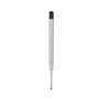 Sujurio Recharge D'Encre Noire 10X pour Stylo à Bille, Pointe Fine Moyenne Commune pour le Style