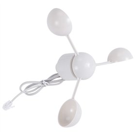 MRNHA WH-SP-WS01 AnéMomèTre Instrument de Mesure de la Vitesse Du Vent Capteur de Vitesse Du Vent Instrument MéTéOrologique pour