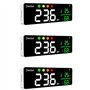 Echwave 3X DM1306D Numérique Décibel Sonomètre Détecteur de Bruit Mural Intelligent 30-130DB Moniteur de Température et D'Humidi