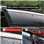 CaoYH Deflecteurs d'air pour Audi Q2 MK1 2018-2024 Déflecteurs Vent deflecteur Déflecteurs de Vent Pluie d'air Anti-buée Pare-Pl