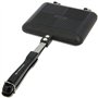 NGT Pêche Carpe Camping Croque-Monsieur/Toasté Sandwich Maker avec Poignée en Noir