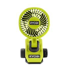 Ventilateur 4V USB Lithium - diamètre 9 cm -2 vitesses 120/90 tr/min - tête orientable haut/bas & droite/gauche - (Vendu sans ba