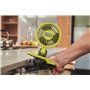 Ventilateur 4V USB Lithium - diamètre 9 cm -2 vitesses 120/90 tr/min - tête orientable haut/bas & droite/gauche - (Vendu sans ba