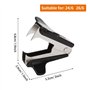 Eagle Mini Ôte-agrafes Bureau Dégrafeur Document pour Enlever des Agrafes en Acier Inoxydable Lot de 3 Noir