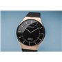 BERING Montre homme mouvement radio - collection radiocommandée avec acier inoxydable et verre saphir 51640-166