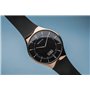 BERING Montre homme mouvement radio - collection radiocommandée avec acier inoxydable et verre saphir 51640-166