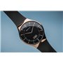 BERING Montre homme mouvement radio - collection radiocommandée avec acier inoxydable et verre saphir 51640-166