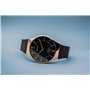 BERING Montre homme mouvement radio - collection radiocommandée avec acier inoxydable et verre saphir 51640-166