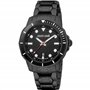 Roberto Cavalli Homme Analogique Quartz Montre avec Bracelet en Acier Inoxydable RV1G159M0071
