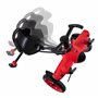 Rollplay 45714 Drifter Pédale Pliable pour Enfants à partir de 1,5 Ans Charge Max. 35 kg Rouge