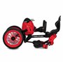 Rollplay 45714 Drifter Pédale Pliable pour Enfants à partir de 1,5 Ans Charge Max. 35 kg Rouge