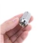 Lot de 16 écrous de roue M12 x 1,5 conique 60 degrés 19/21 mm clé hexagonale pour BMW, Chevrolet, Ford, Mazda