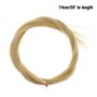 Create idea Remplacement Crin de Cheval Mongol Cheveux pour Violon Alto Violoncelle Basse Arc Violon Arcs
