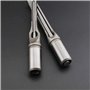 OTOTEC 4pcs Kit de Forets à Trou Carré pour Travail du Bois, Ensemble de Ciseaux à Mortaiser en Bois 6,4mm / 8mm / 9,5mm / 12,7m