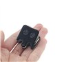 OTOTEC 2 Paires Plaquettes de Frein à Disque Vélo Semi-métalliques en Résine Épaisseur 4mm Ressorts Clips de Fixation Compatible