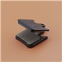 OTOTEC 2 Paires Plaquettes de Frein à Disque Vélo Semi-métalliques en Résine Épaisseur 4mm Ressorts Clips de Fixation Compatible