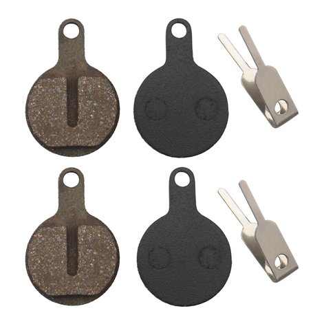 OTOTEC 2 Paires Plaquettes de Frein à Disque Semi-métalliques pour Vélo Compatibles pour Tektro Novela IOX
