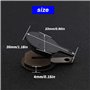 OTOTEC 2 Paires Plaquettes de Frein à Disque Semi-métalliques pour Vélo Compatibles pour Tektro Novela IOX