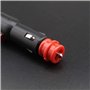 2X Voiture 12-24V Allume-Cigare Connecteur de Prise Mâle Fusible 8Amp avec Interrupteur Lumineux Marche/Arrêt Rouge pour Camions