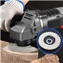 OTOTEC 5pcs Roue de Polissage en Feutre de Laine 125mm Rondelle Dentelée Disque Rabat pour Acier Inoxydable Verre Métaux Alumini