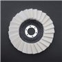 OTOTEC 5pcs Roue de Polissage en Feutre de Laine 125mm Rondelle Dentelée Disque Rabat pour Acier Inoxydable Verre Métaux Alumini