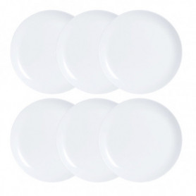 Service de vaisselle Luminarc Diwali 6 pcs Blanc verre (25 cm) 43,99 €