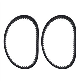 OTOTEC 2610389040 HTD201-3M Lot de 2 courroies d'entraînement en caoutchouc à 67 dents à boucle fermée compatible avec SKIL 1500