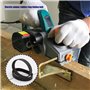 OTOTEC 2610389040 HTD201-3M Lot de 2 courroies d'entraînement en caoutchouc à 67 dents à boucle fermée compatible avec SKIL 1500