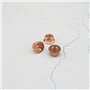 20pcs M10 Collecteur d'échappement Écrous Hexagonaux en Cuivre Plaqué Autobloquant Hexagonal pour 18301737774 Voiture