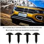 25pcs N91160401 N 90974701 M5x16mm Vis Autotaraudeuses Torx pour sous-châssis de Voiture Garde-Boue Passages Roue Pare-Chocs Gri