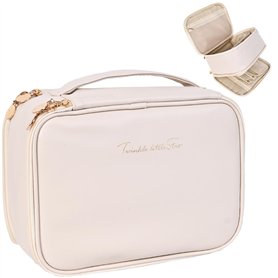 Hivexagon Trousse de Voyage pour Maquillage et Bijoux