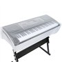 Dciustfhe Orgue - Housse de clavier électronique - 88 touches - Protection contre la poussière - Transparent - Étanche