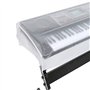 Dciustfhe Orgue - Housse de clavier électronique - 88 touches - Protection contre la poussière - Transparent - Étanche