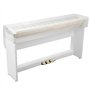 Dciustfhe Orgue - Housse de clavier électronique - 88 touches - Protection contre la poussière - Transparent - Étanche