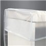 Dciustfhe Orgue - Housse de clavier électronique - 88 touches - Protection contre la poussière - Transparent - Étanche