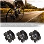 10pcs Casque de Vélo Écrou Étoile Fourche de Vélo pour 28.6mm (1-1/8 Pouces) Fourche Avant Vélo de Montagne Route Hybride Compos
