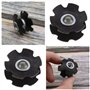 10pcs Casque de Vélo Écrou Étoile Fourche de Vélo pour 28.6mm (1-1/8 Pouces) Fourche Avant Vélo de Montagne Route Hybride Compos