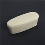 Boîte de rangement pour voiture - Support de coude réglable - Multifonction - Pour accoudoir - 18,5 x 7,5 x 7 cm - Beige