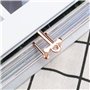 Lot de 2 Marque-Pages Livre en Métal avec Motif Ancre - Pour Étudiants, Enseignants, Fournitures Scolaires et de Bureau - Or Ros